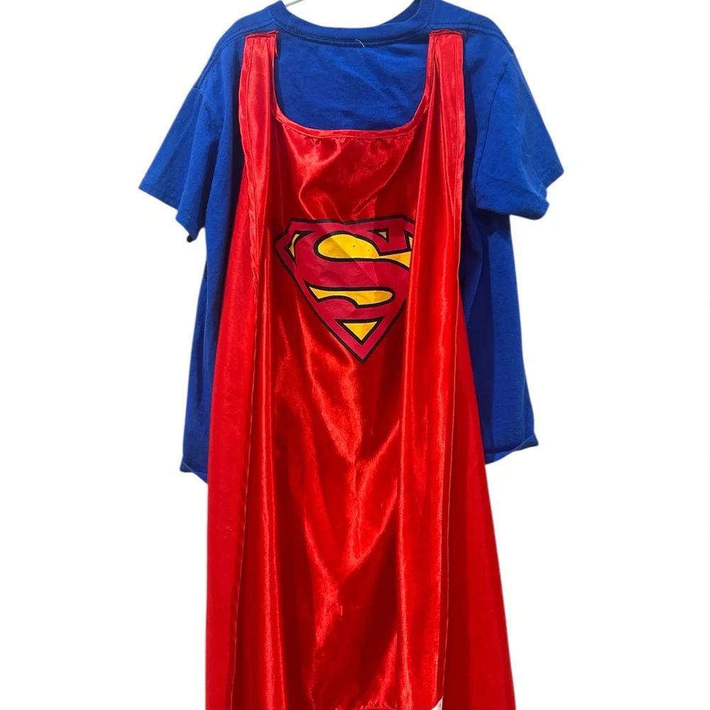 Superman Blue Graphic T-Shirt